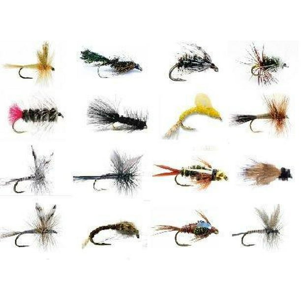 Wet Flies Black Gnat Gilchrist Fly 6 pieces of a size